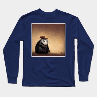 Opossum Sheriff Long Sleeve T-Shirt